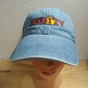 RFD TV Rural Free Delivery Denim Strap Back Hat